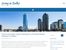 Tablet Screenshot of dallasapartments.mobi